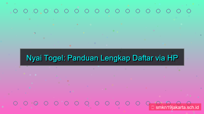 NYAI TOGEL daftar via hp android