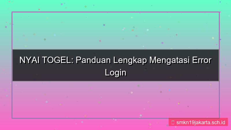 desain NYAI TOGEL error login bantuan