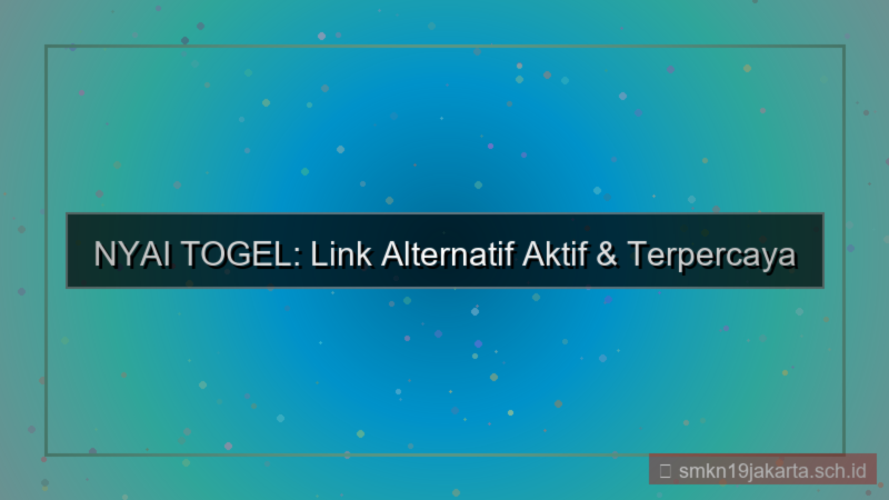 NYAI TOGEL link alternatif aktif 2026