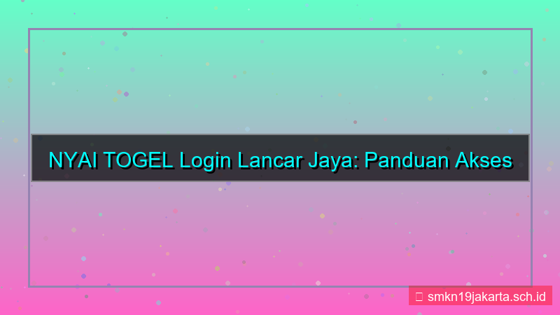 ilustrasi NYAI TOGEL login lancar jaya