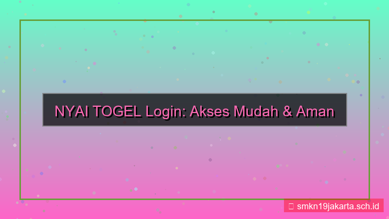 desain NYAI TOGEL login melalui browser hp
