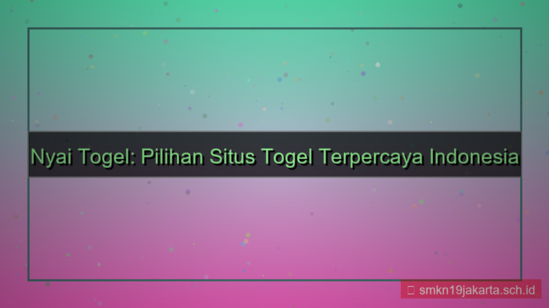 NYAI TOGEL situs terpercaya 2026 indonesia