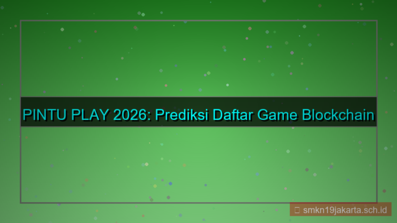 konten PINTU PLAY daftar terbaru hari ini 2026