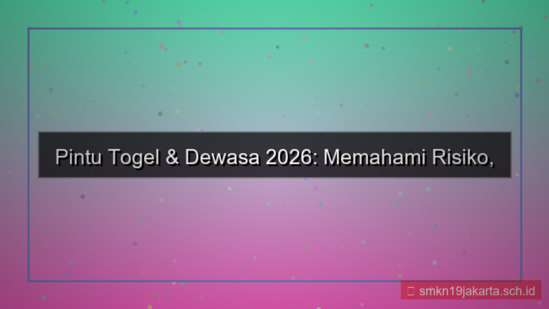 PINTU TOGEL daftar dewasa 2026