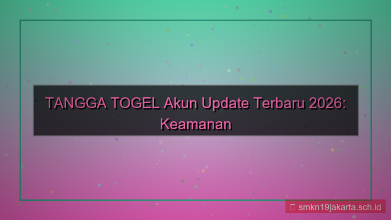 gambar TANGGA TOGEL akun update terbaru 2026