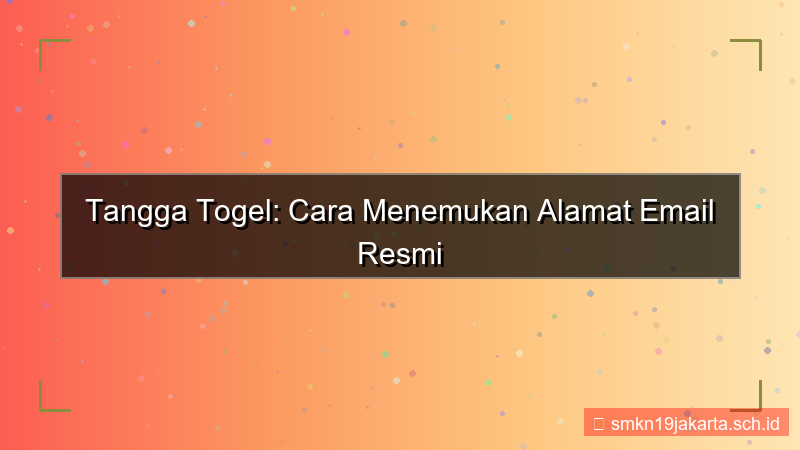 visual TANGGA TOGEL alamat email daftar