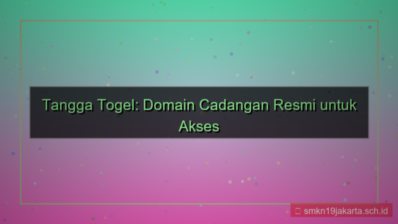 visual TANGGA TOGEL domain cadangan 2026
