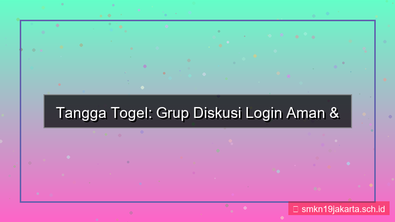 gambar TANGGA TOGEL grup diskusi login