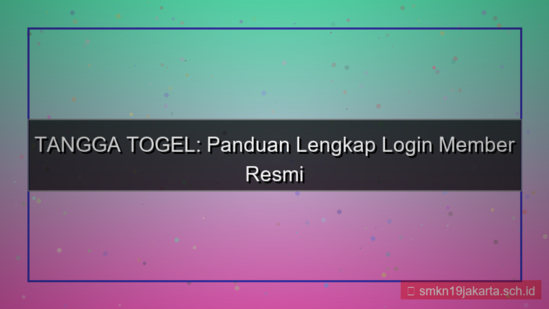 gambar TANGGA TOGEL halaman login member resmi