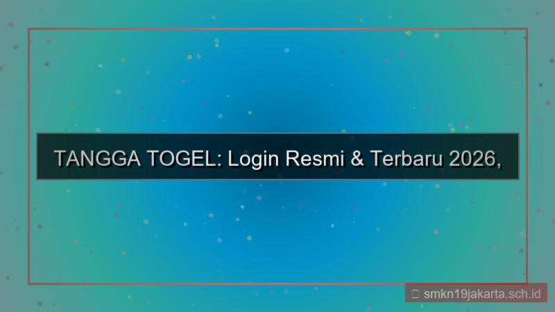 gambar TANGGA TOGEL login resmi terbaru 2026