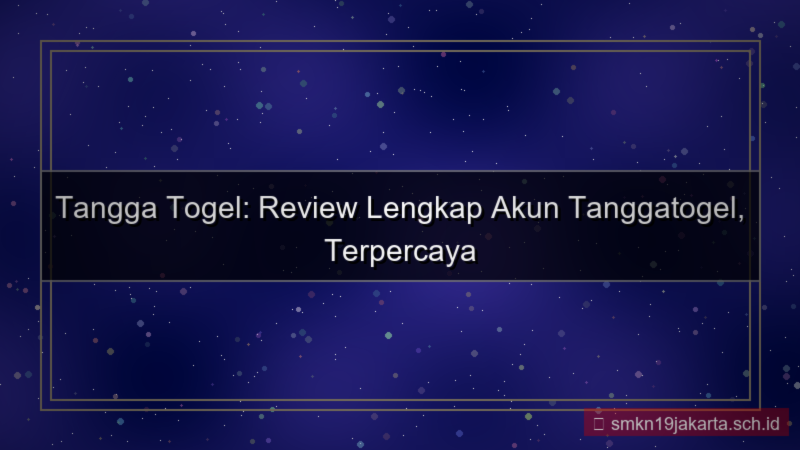 gambar TANGGA TOGEL review akun tanggatogel