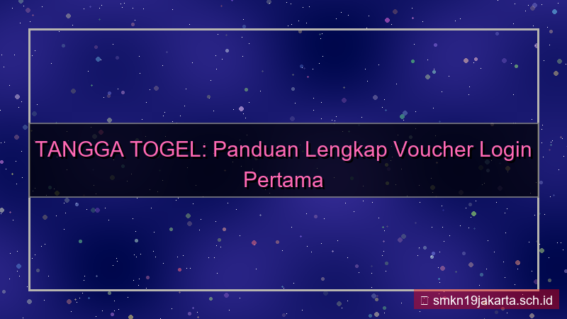 desain TANGGA TOGEL voucher login pertama