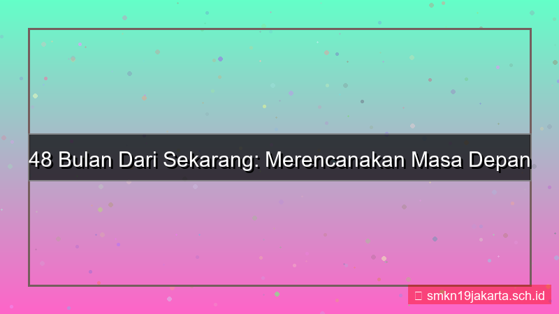 visual 48 bulan dari sekarang