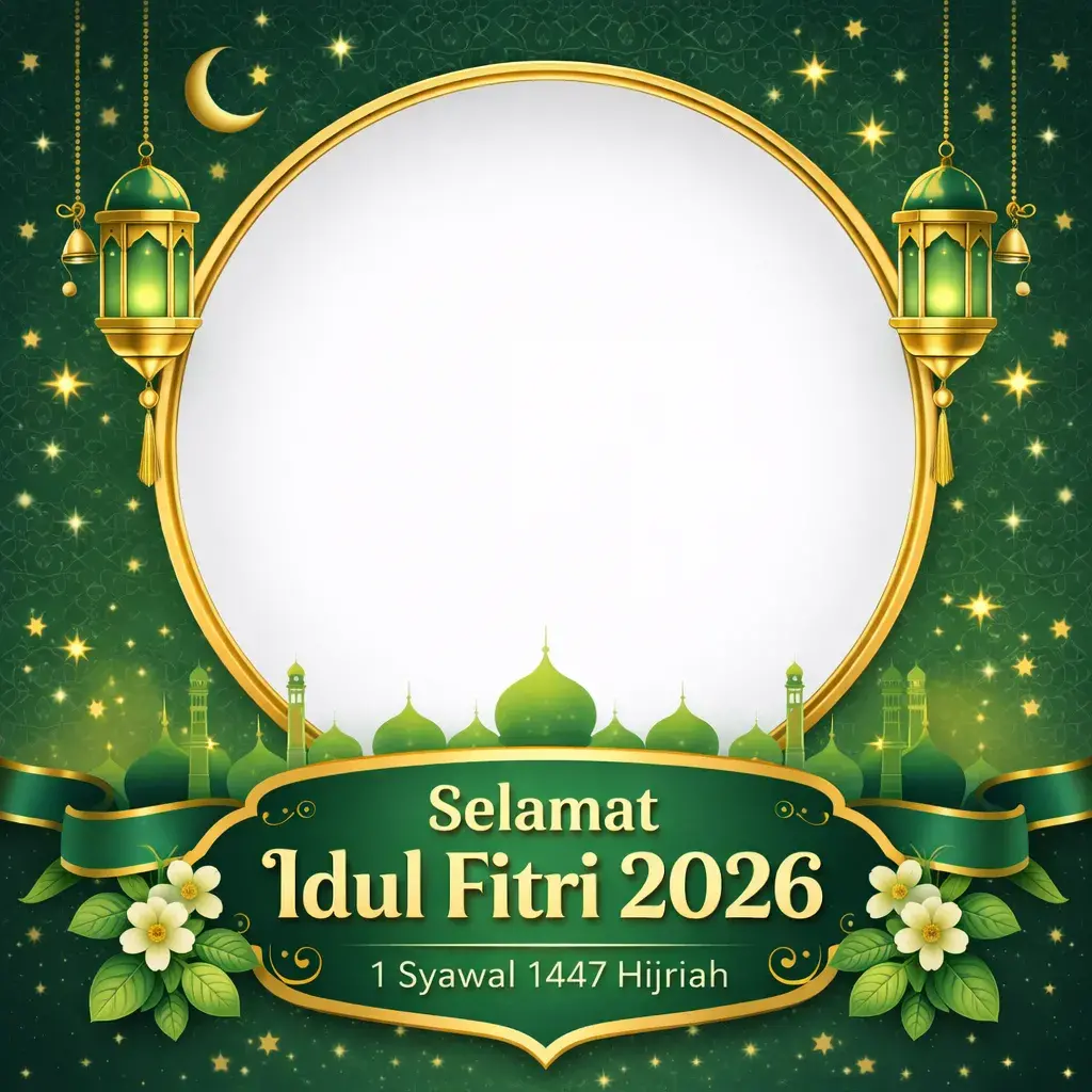 Twibbon Selamat Idul Fitri 2026 Klasik