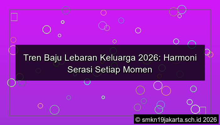 grafik baju lebaran keluarga