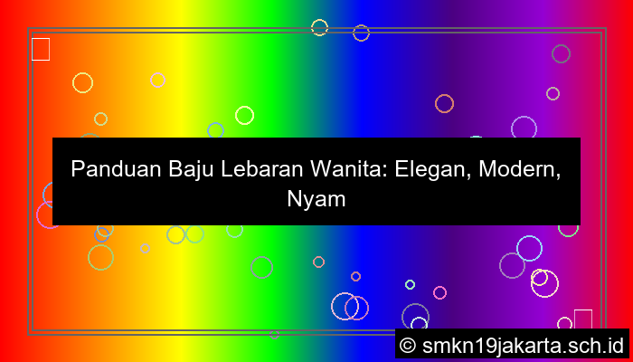 gambar baju lebaran wanita