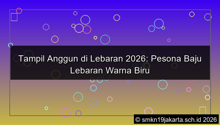 grafik baju lebaran warna biru