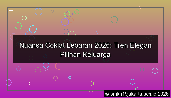 grafik baju lebaran warna coklat