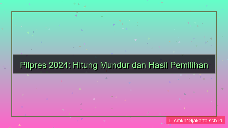 ilustrasi berapa hari lagi pilpres 2024