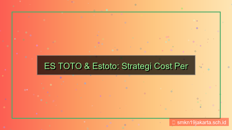 ES TOTO cost per click estoto