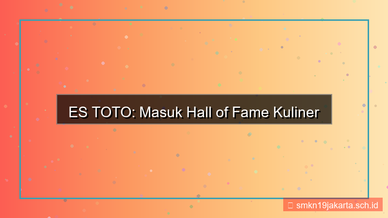 ES TOTO hall of fame estoto