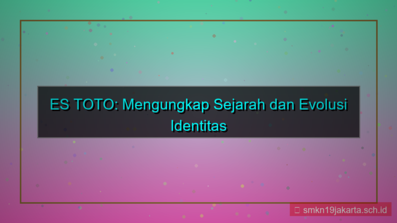 ES TOTO histori domain estoto