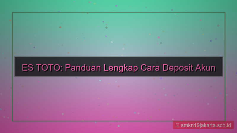 gambar ES TOTO indomaret deposit akun