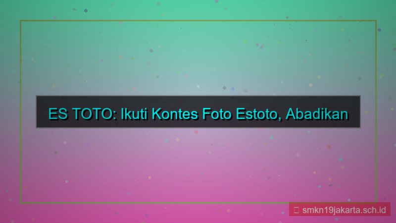 ES TOTO kontes foto estoto
