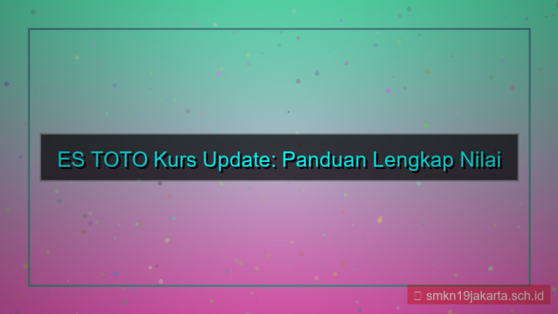 ES TOTO kurs update estoto