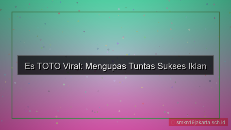 ES TOTO tiktok ads estoto