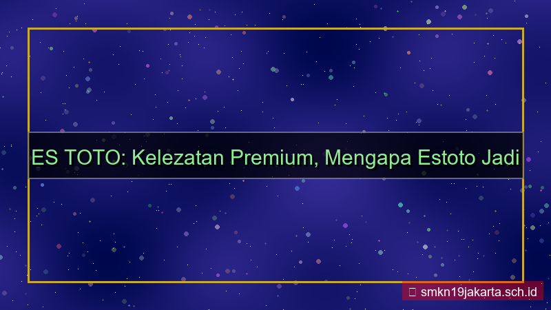 desain ES TOTO top brand estoto