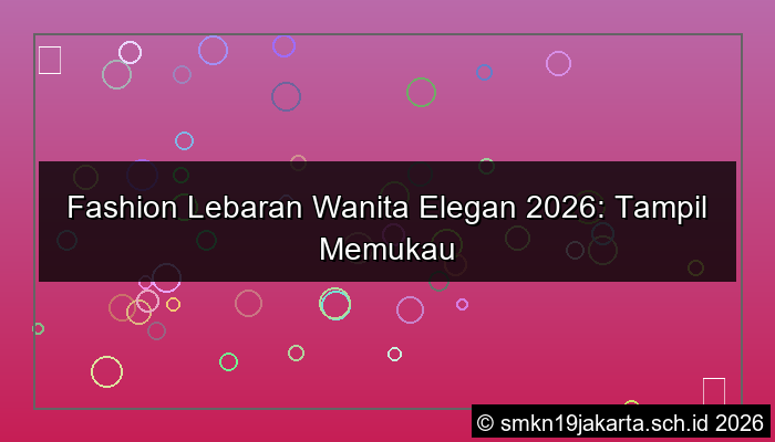 fashion lebaran wanita