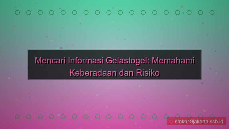 GELAS TOGEL alamat kantor gelastogel