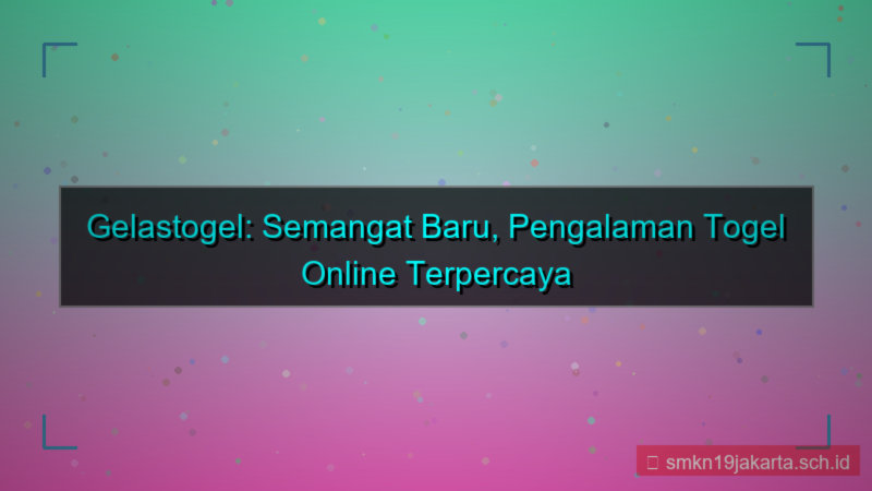ilustrasi GELAS TOGEL semangat baru gelastogel