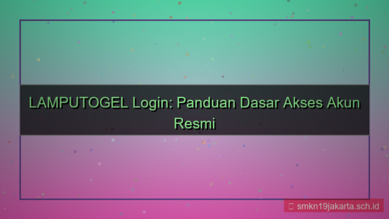 gambar LAMPU TOGEL lamputogel dasar login