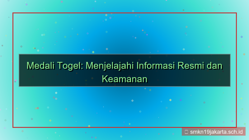 konten MEDALI TOGEL alamat kantor medalitogel