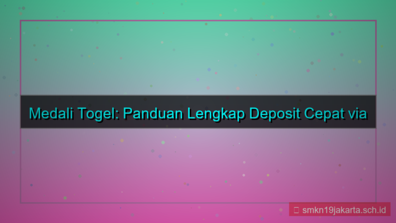 ilustrasi MEDALI TOGEL bank jago medalitogel