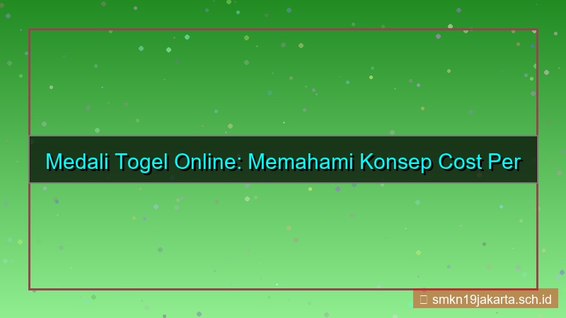 gambar MEDALI TOGEL cost per mille medalitogel
