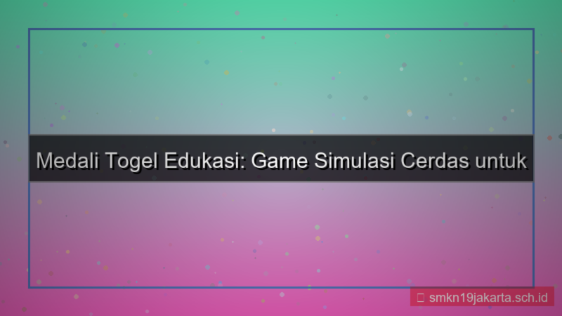 visual MEDALI TOGEL game edukasi medalitogel