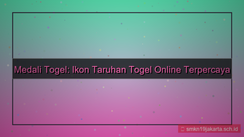 konten MEDALI TOGEL ikon medalitogel