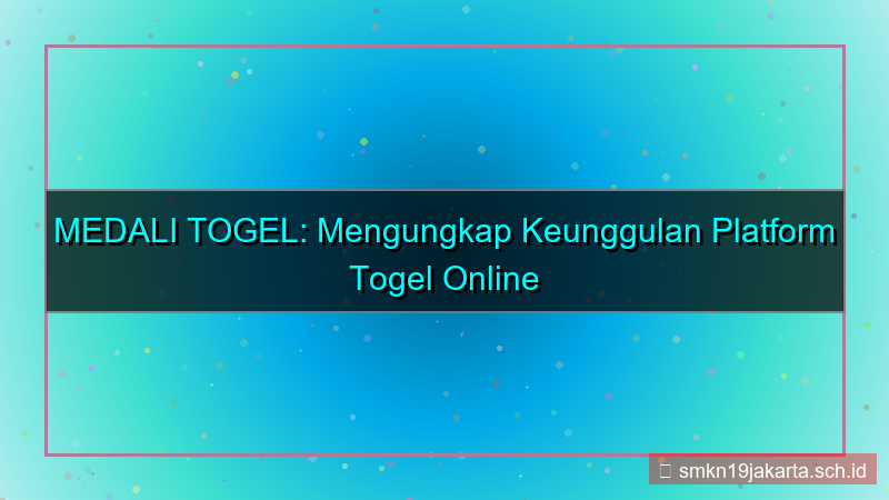 ilustrasi MEDALI TOGEL konten lokal medalitogel
