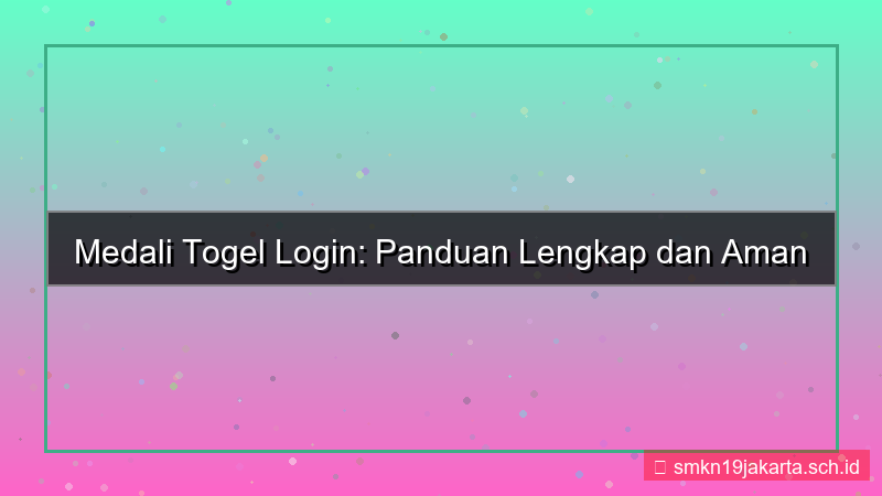 tampilan MEDALI TOGEL medalitogel dasar login