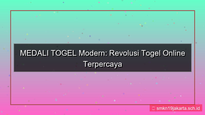 visual MEDALI TOGEL medalitogel modern