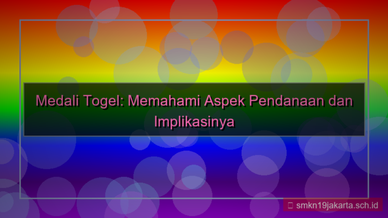 ilustrasi MEDALI TOGEL pendanaan medalitogel