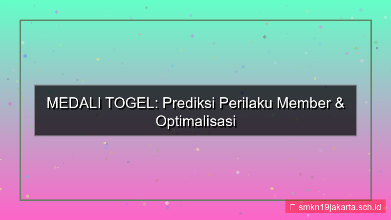 ilustrasi MEDALI TOGEL prediksi perilaku member