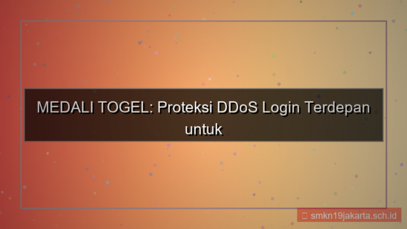 gambar MEDALI TOGEL proteksi ddos login