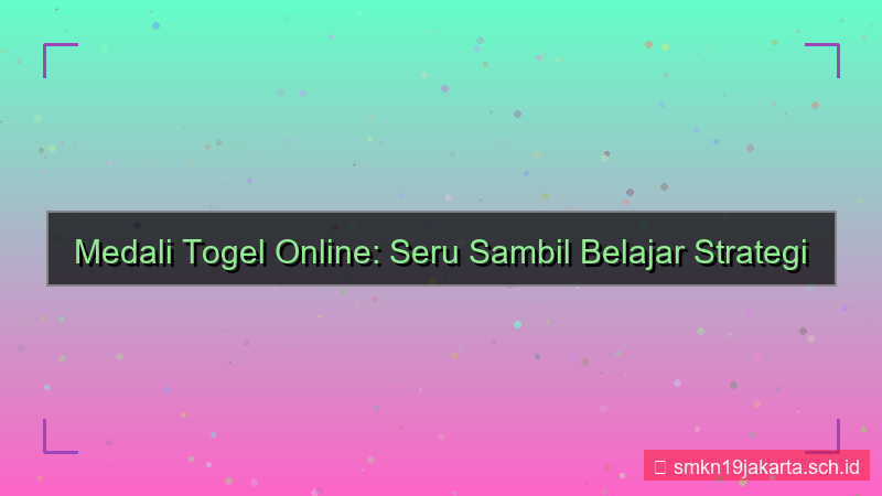 gambar MEDALI TOGEL seru sambil belajar