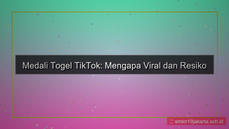 desain MEDALI TOGEL tiktok medalitogel viral