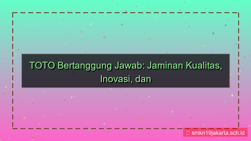 visual MIKI TOTO bertanggung jawab mikitoto