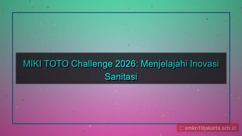 MIKI TOTO mikitoto challenge 2026